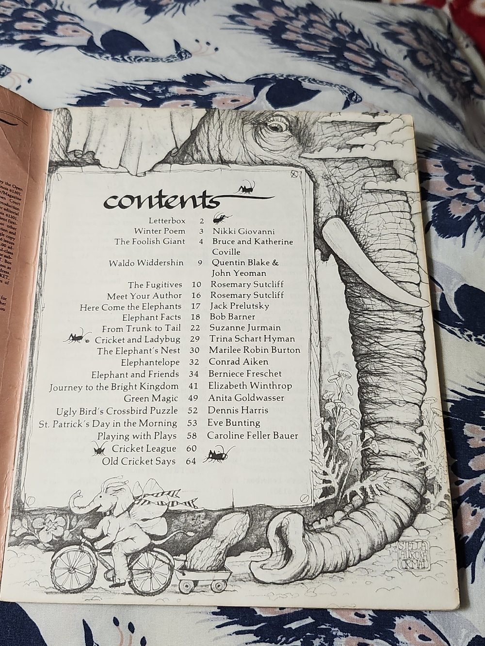 Vintage 1980 Cricket Children's Magazine - Picture 2 of 8